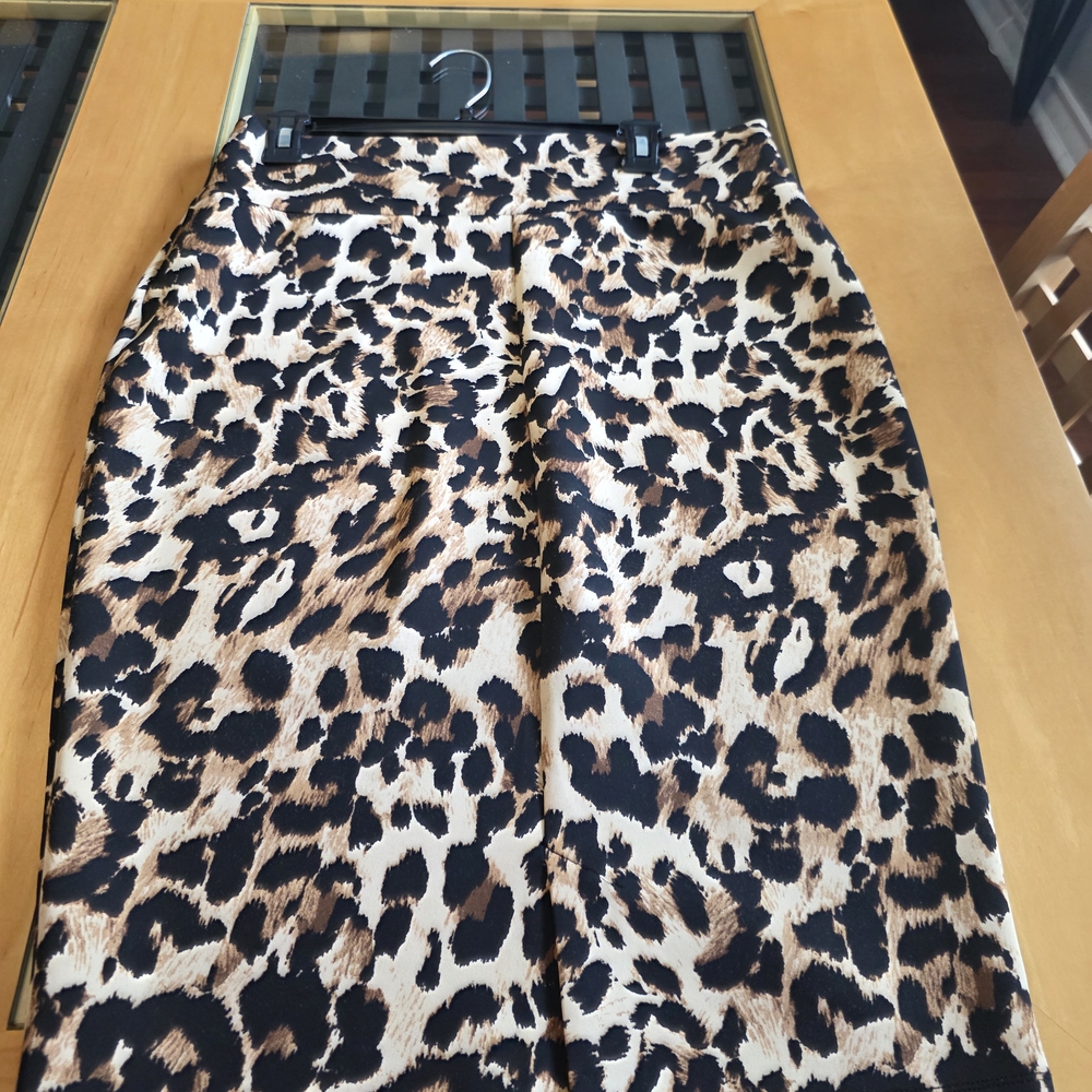 Thalia Sodi Animal Print Pencil Skirt